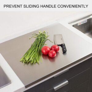 stainless steel chopping board (48x38cm)