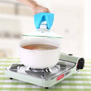 1 pair silicon gloves